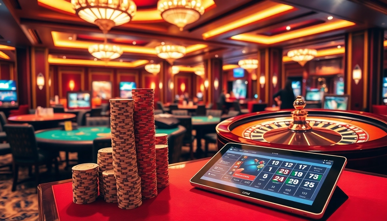 Engage with captivating gameplay at OPEN88, featuring vibrant casino tables and dynamic betting opportunities.