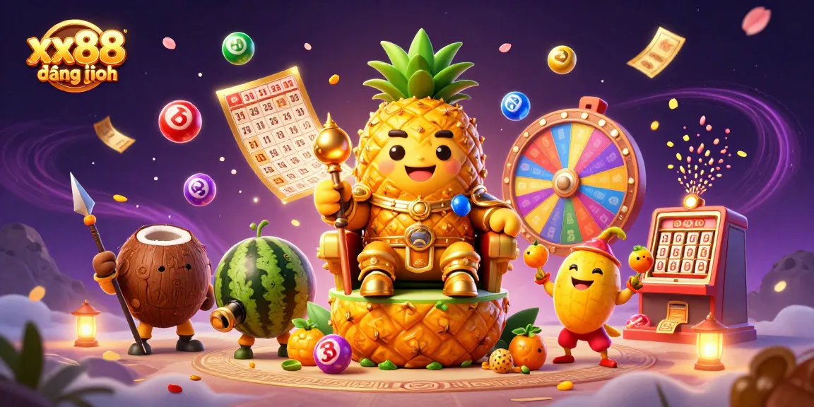 Join the exciting action at xx88 đăng nhập with a vibrant casino scene featuring fun characters and dynamic game elements.