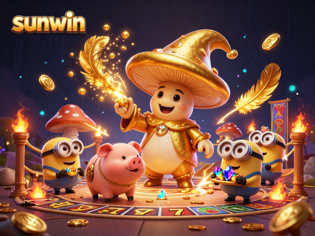 Engage with sunwin's magical universe filled with golden treasures and dynamic casino action.