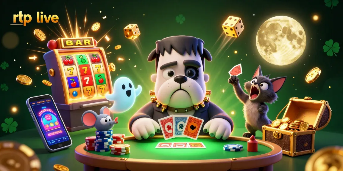 Track your wins with rtp live gaming, featuring vibrant characters and dynamic casino elements.