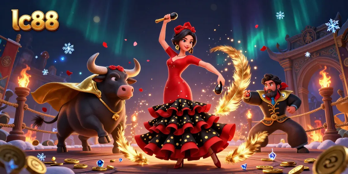 Engage in thrilling gameplay at lc88, featuring a vibrant casino scene with dynamic elements.