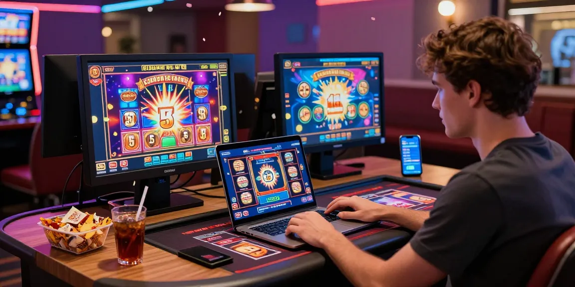 Engaging online gaming scene at jumpspace.org.uk showcasing credit card casino excitement.