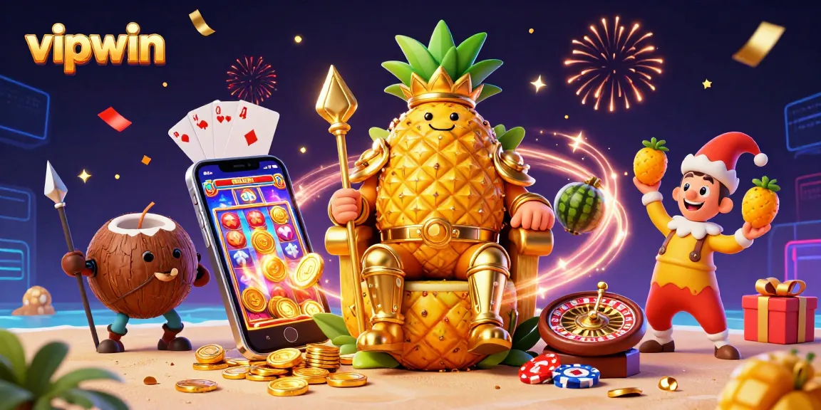 Experience thrilling gameplay at vipwin with a vibrant casino scene bursting with action and excitement.