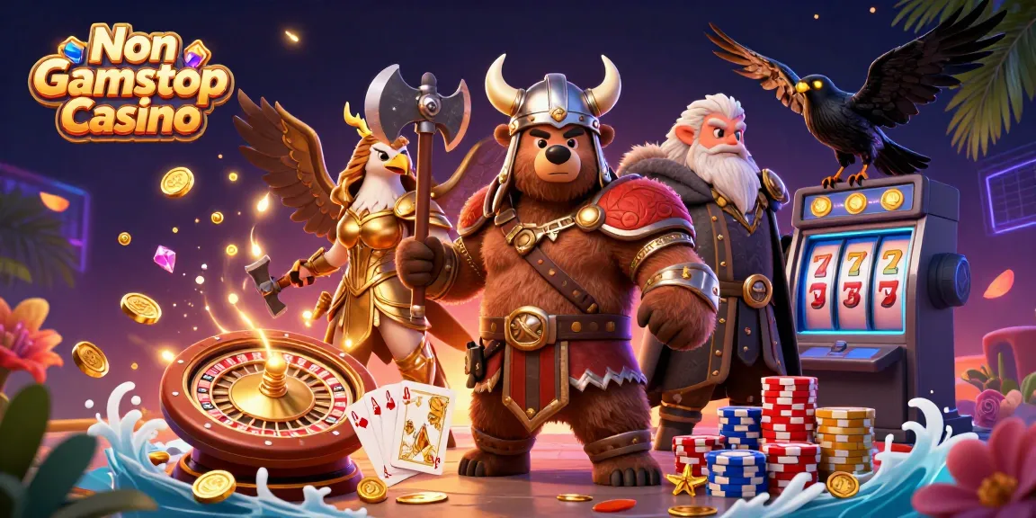 Engage in adventures at Non Gamstop Casino with dynamic characters and casino elements