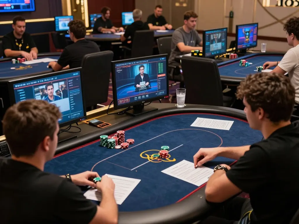 alc88 poker tournament online gameplay showcasing strategic decisions and player engagement