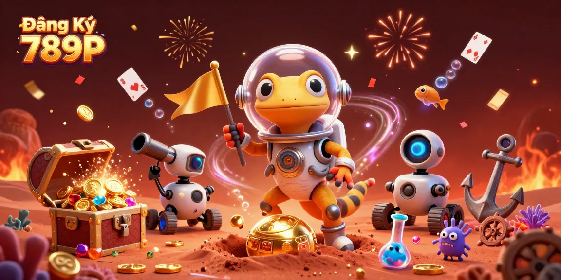 Engage with Đăng Ký 789P to discover a fun-filled 3D casino adventure on Mars.