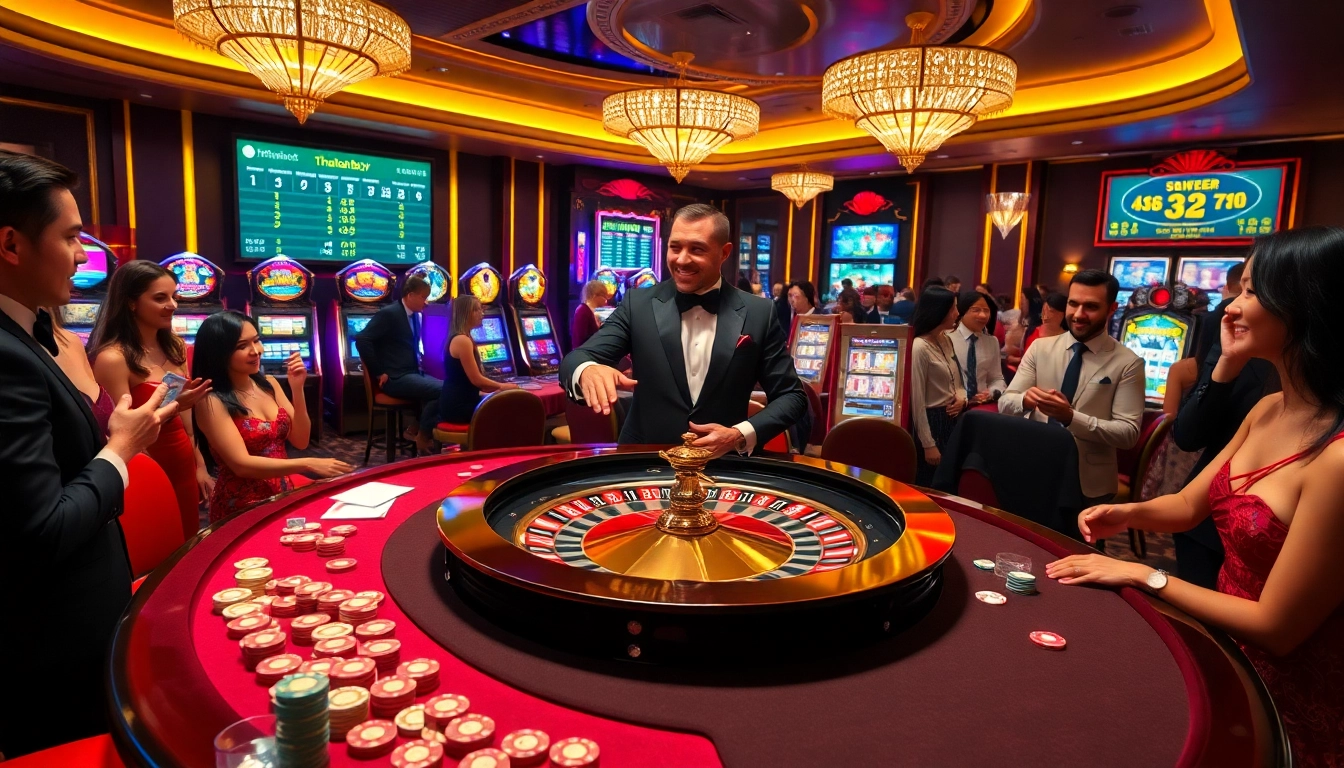 Experience the excitement of gambling at thabet.baby with thrilling casino visuals
