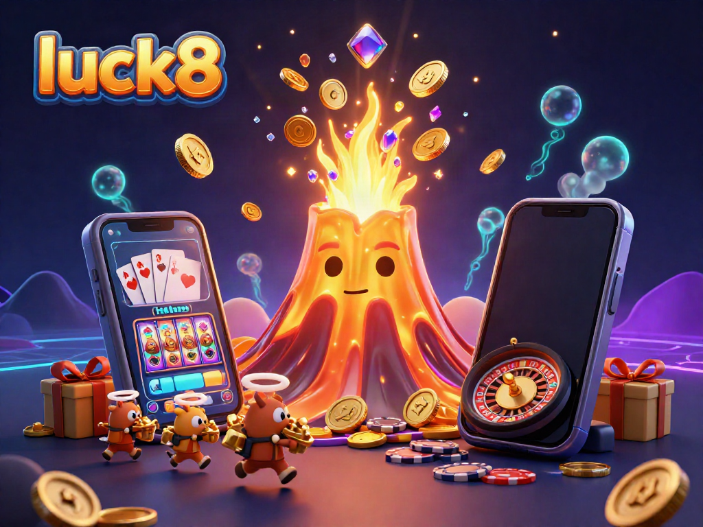 Engage with luck8's exciting world while winning treasures from slots and jackpots.