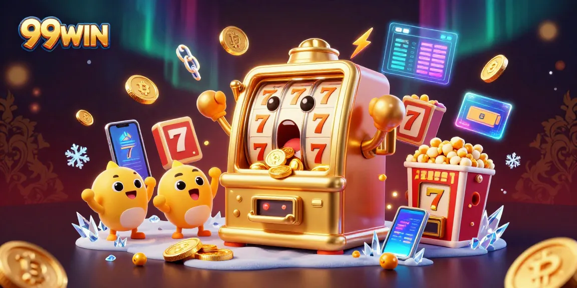 Get ready to win big with 99WIN's exciting slot machines, jackpots, and crypto elements!