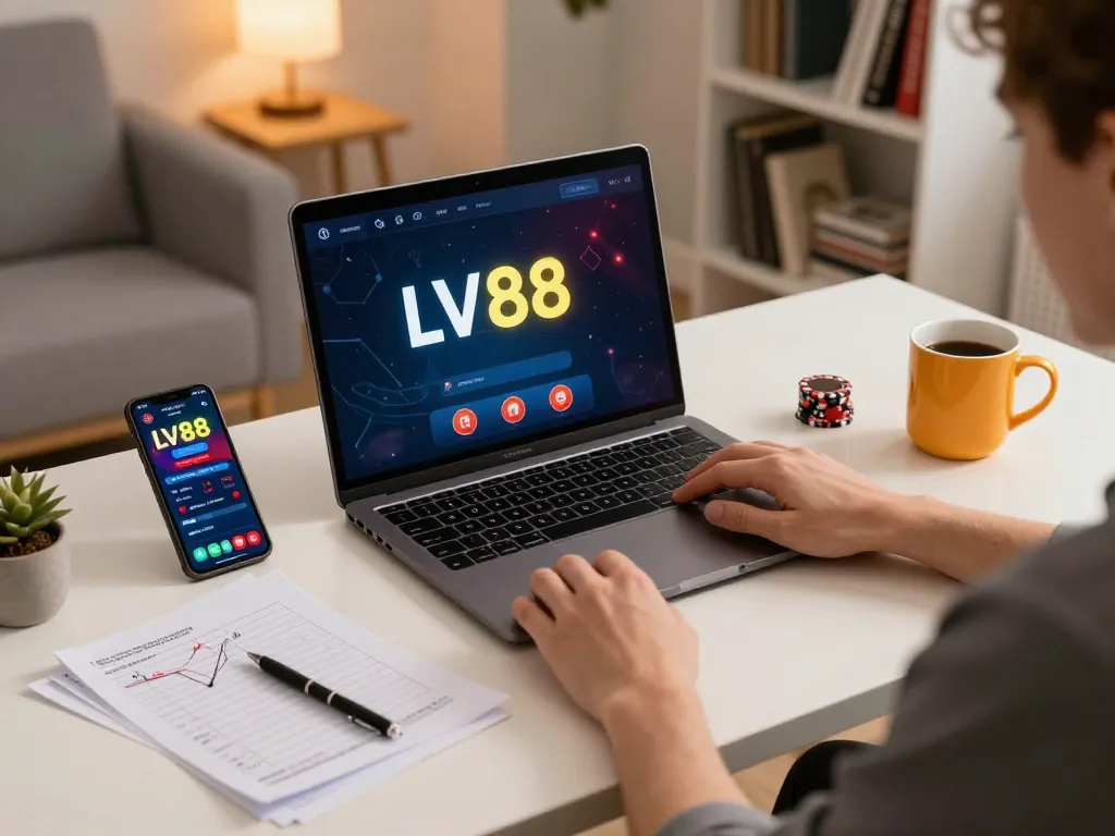 Play poker on LV88 online with strategy notes and a warm ambiance