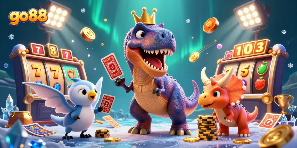 Experience thrilling moments at go88 with dynamic slot reels and vibrant characters.