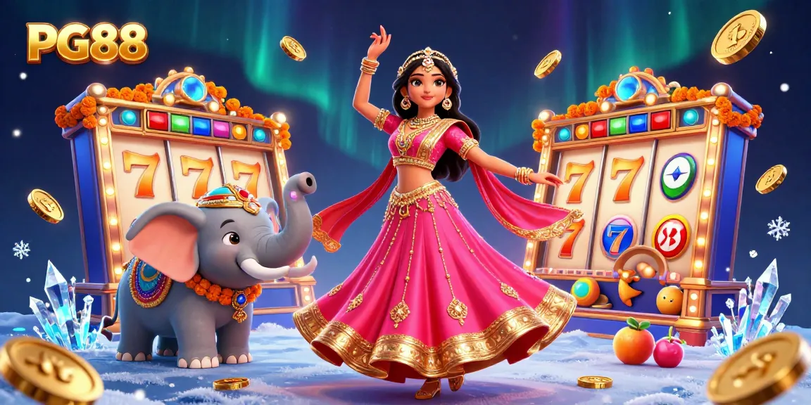 Spin the PG88 slots for exciting wins with vibrant casino elements and characters.
