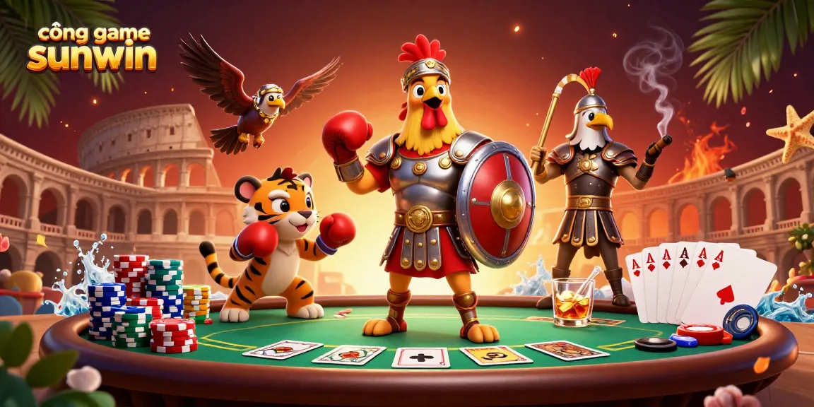Engage your luck at cổng game sunwin with thrilling poker battles and vibrant 3D characters.