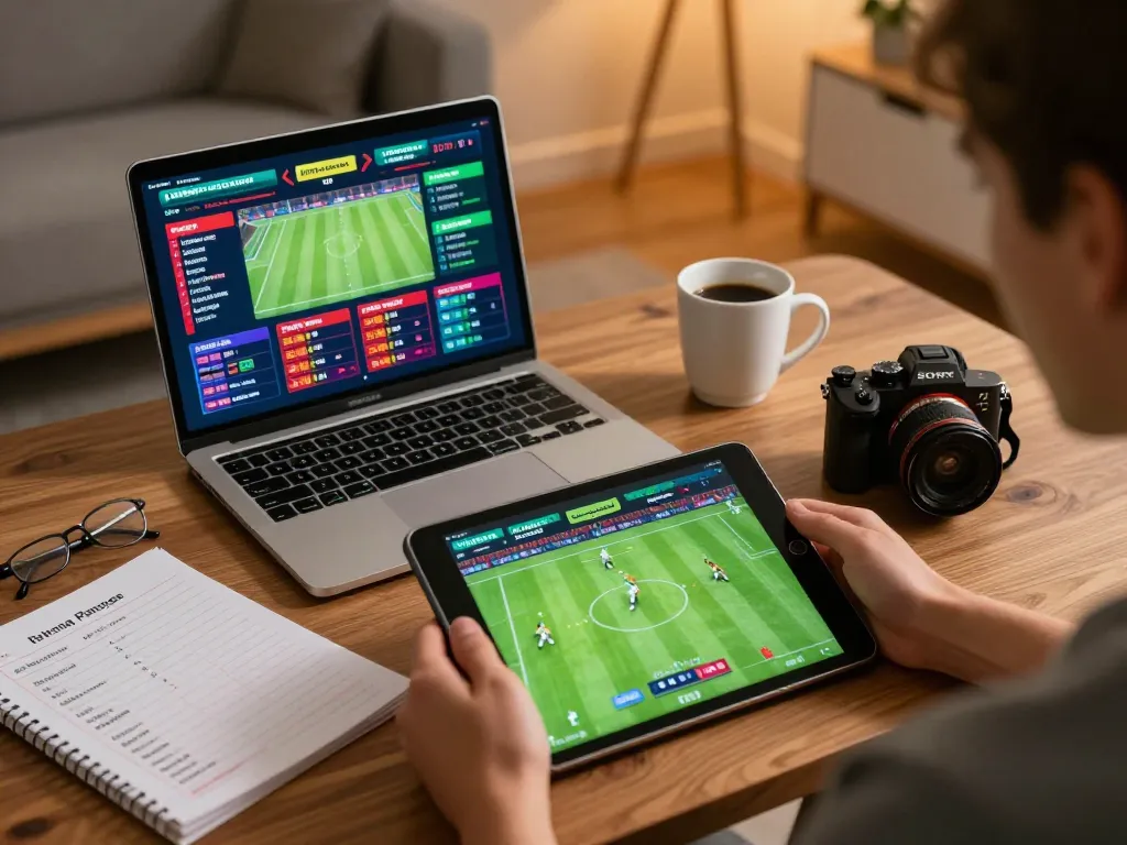 Engaging in live betting on a tablet at home, dagago offers exciting sports wagering options