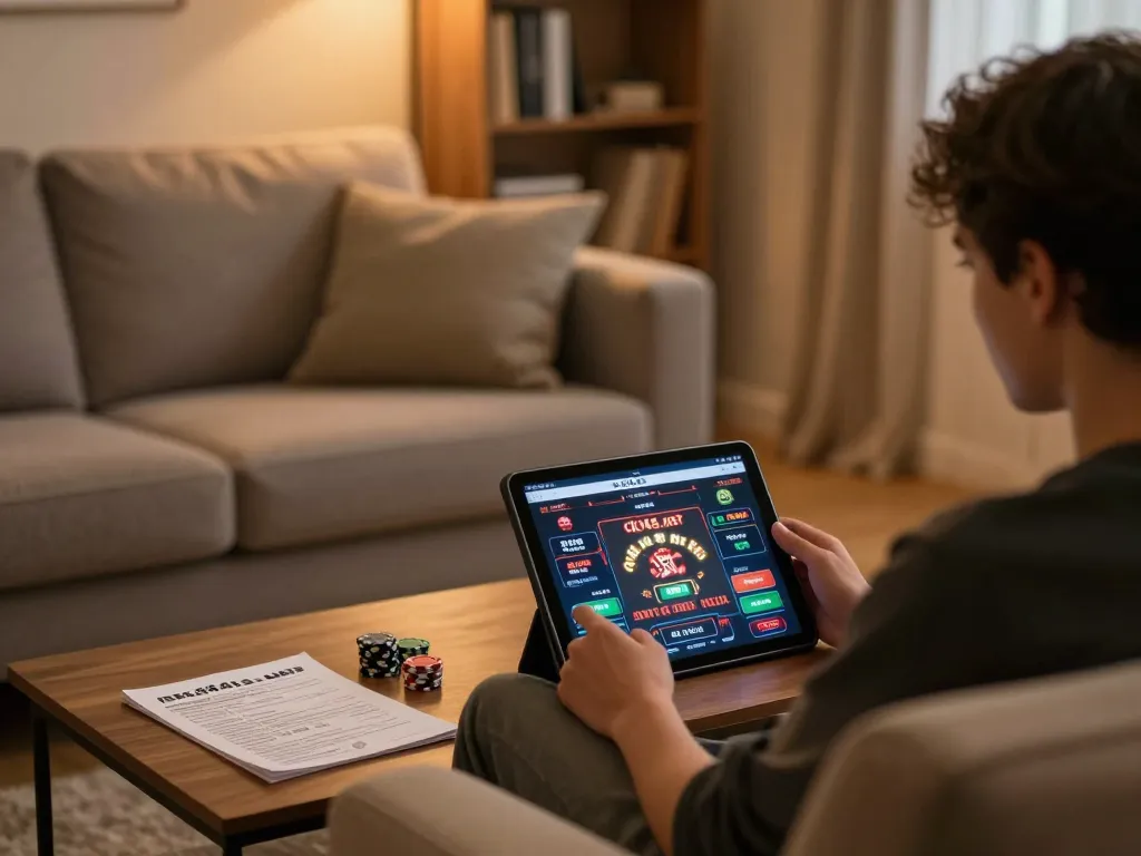 Engaging gameplay experience on ck444s.net with a player using a tablet at home