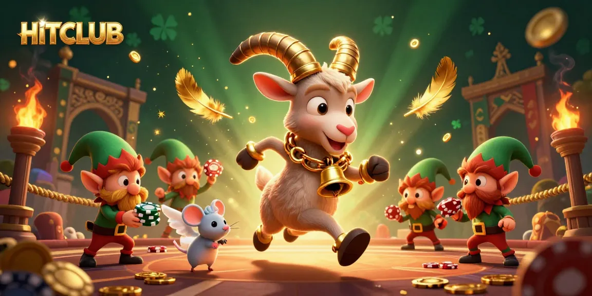 Experience the thrilling action at HITCLUB's exciting online casino filled with vibrant characters and dynamic game elements.