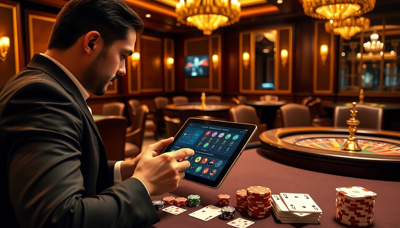 Experience the thrill of online gambling with G28 in an elegant casino environment.