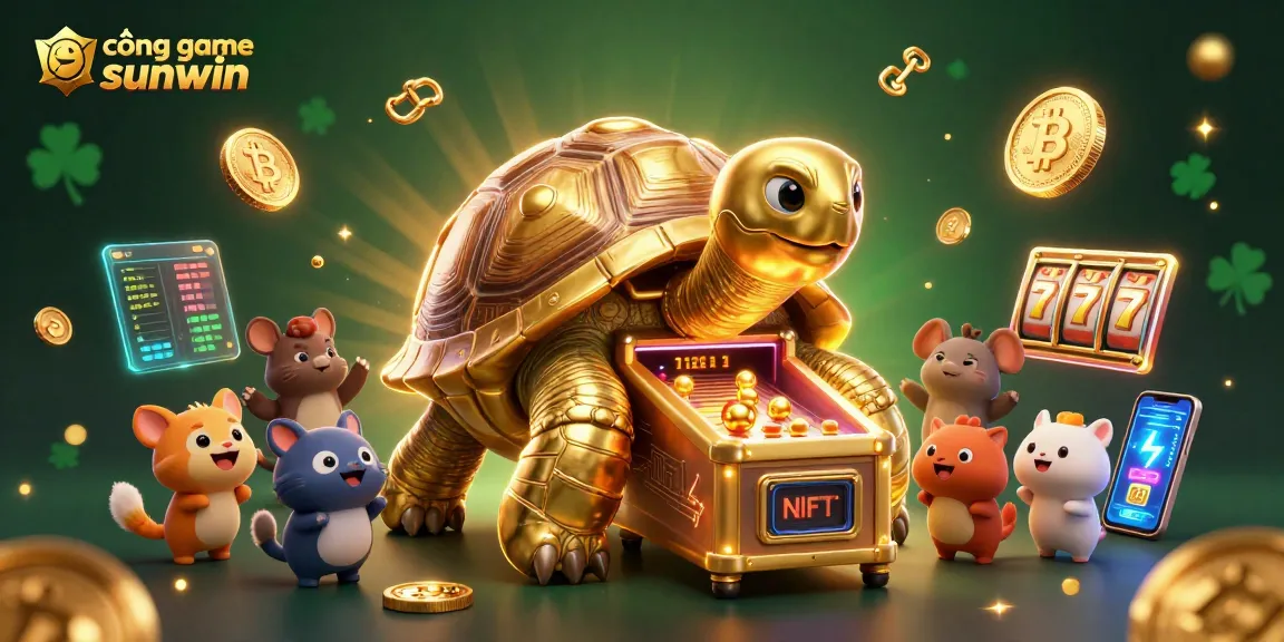 Experience the excitement at cổng game sunwin with vibrant slot games and golden coins.