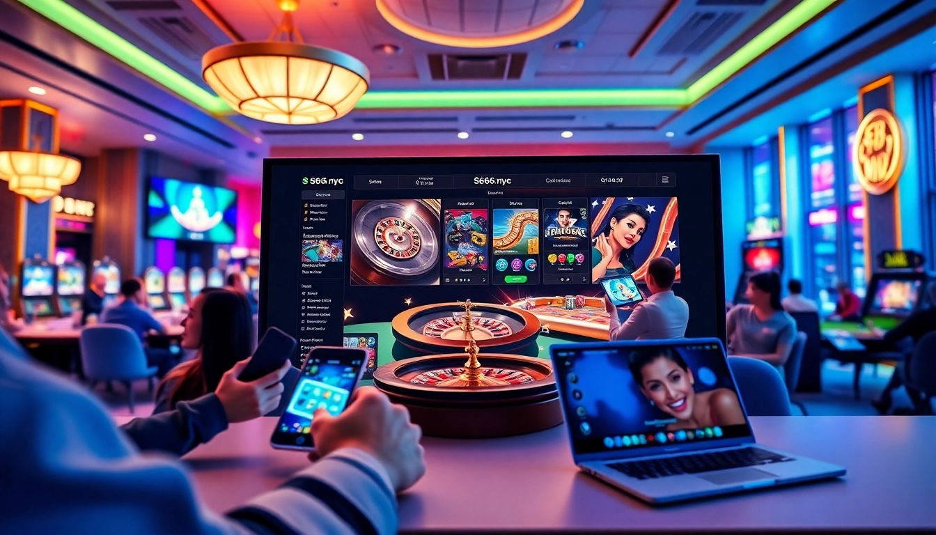 Explore the exciting gaming opportunities at S666.nyc, featuring vibrant online casino options and user engagement.