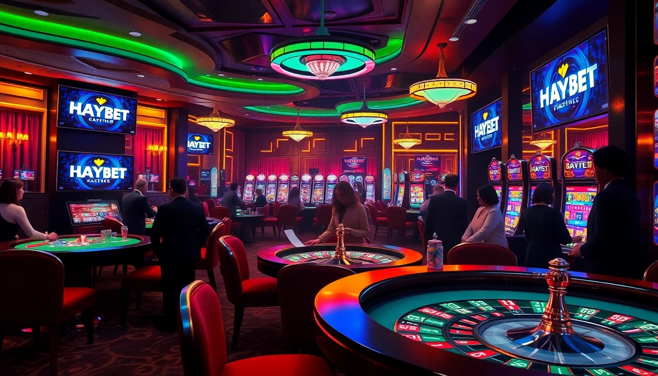 Experience the excitement at HAYBET with vibrant poker games and roulette highlights.